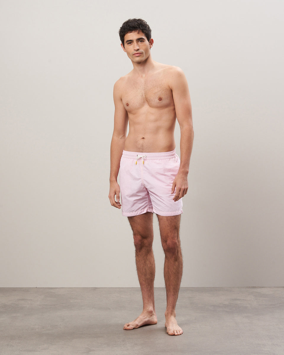 Men's Faded Pink Classic Swim Trunks - Image alternative