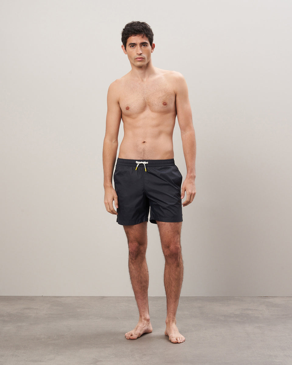 Men's Charcoal Lightweight Swim Trunks - Image alternative