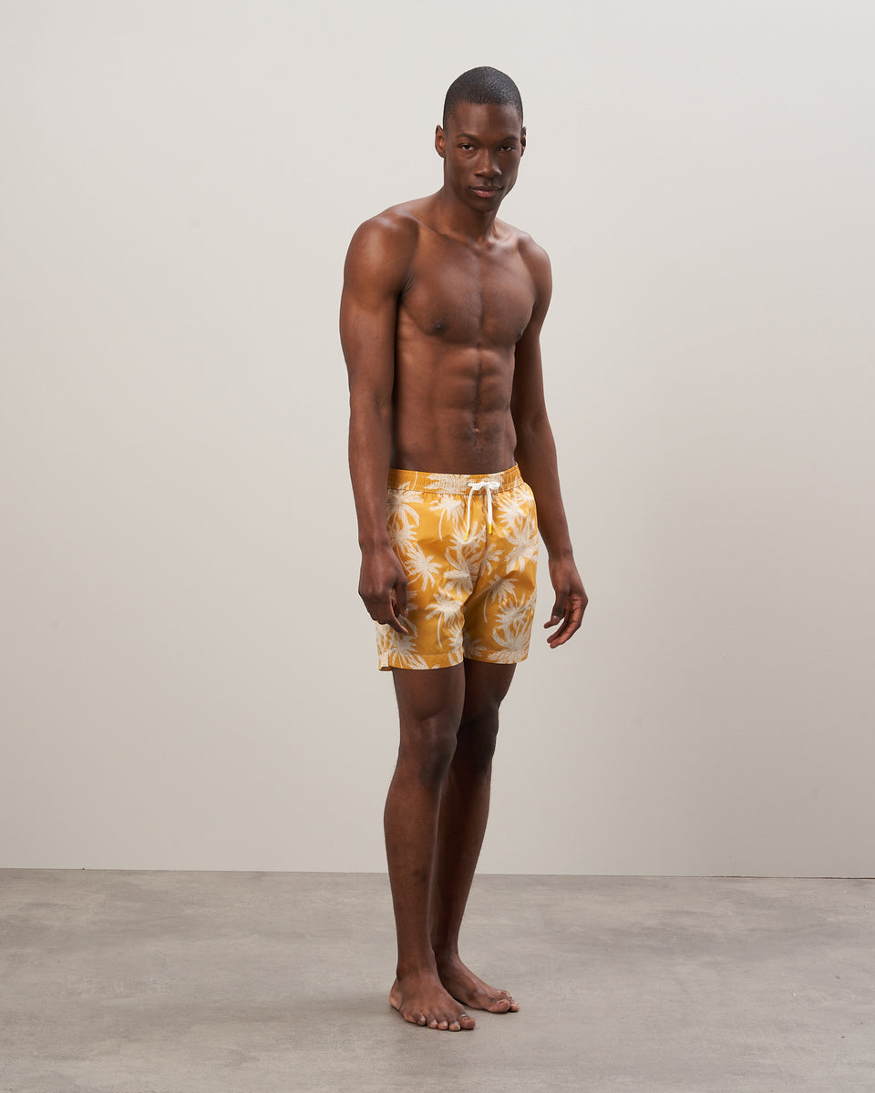 Men's Sun Palms Prints Recycled Nylon Swim Trunks - Image alternative