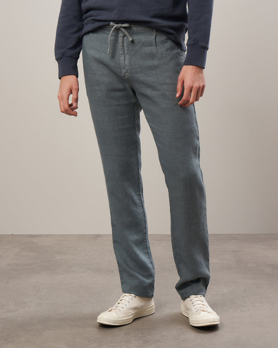 Tanker Men's Eucalyptus Linen Pants - Image alternative