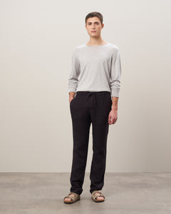 Pantalon Homme en lin Carbone Tanker BB56100-110