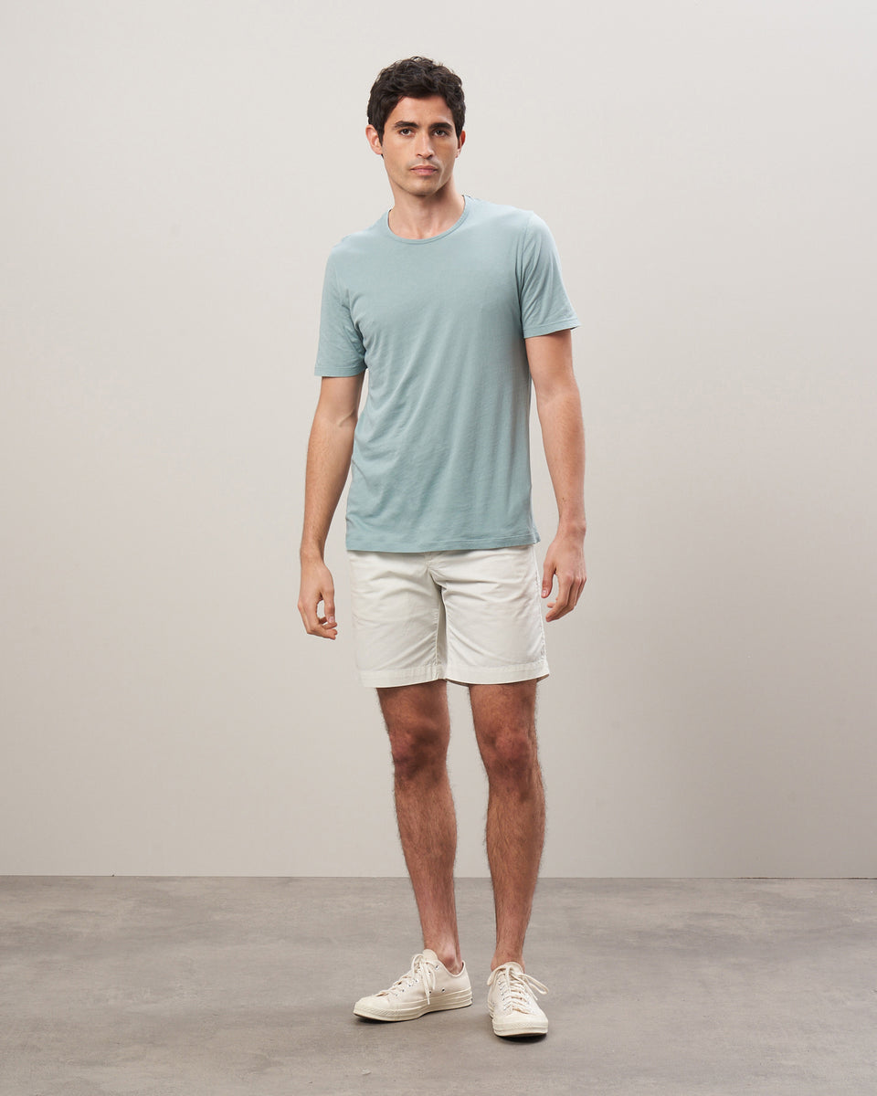 Men's Sage Round-neck Light Jersey Tee Shirt - Image alternative