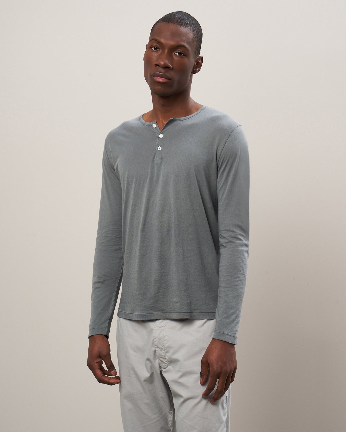 Tee Shirt Homme en jersey de coton Vert olive BB65301-10