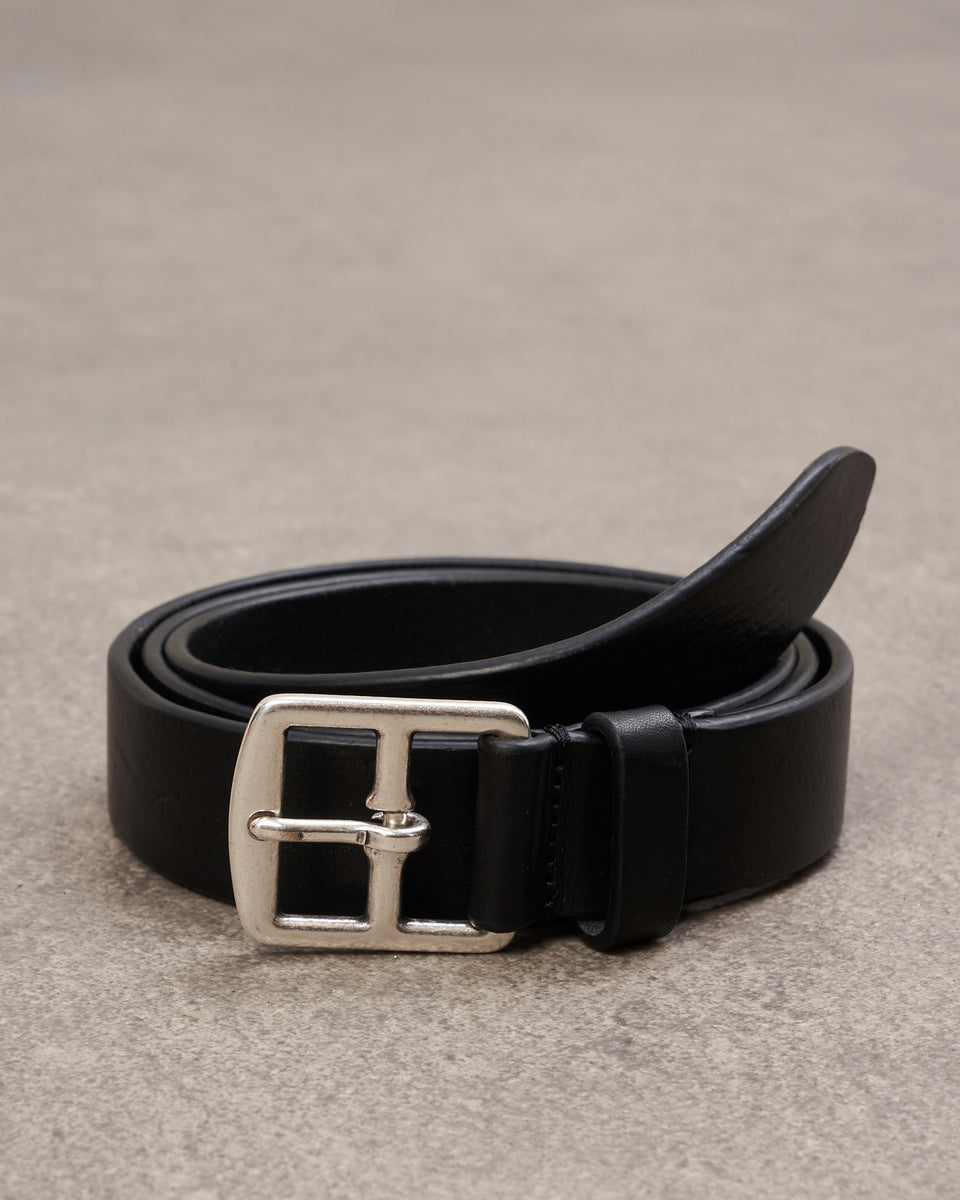 Austin Men's Black Leather Belt - Image alternative