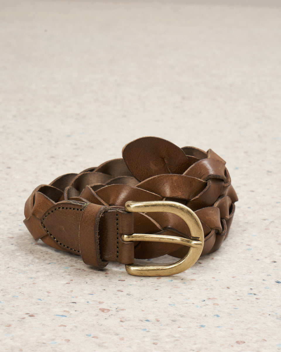 Arthur Women's Taupe Leather Belt - Image alternative