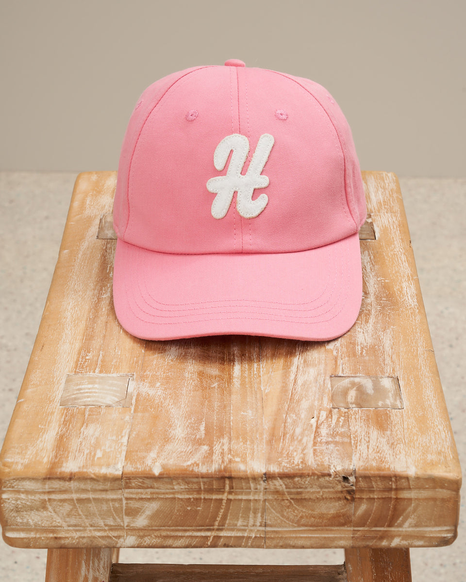 Women's Pink Cotton Cap - Image alternative