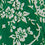 Women's Green Elephants Printed Cotton Voile