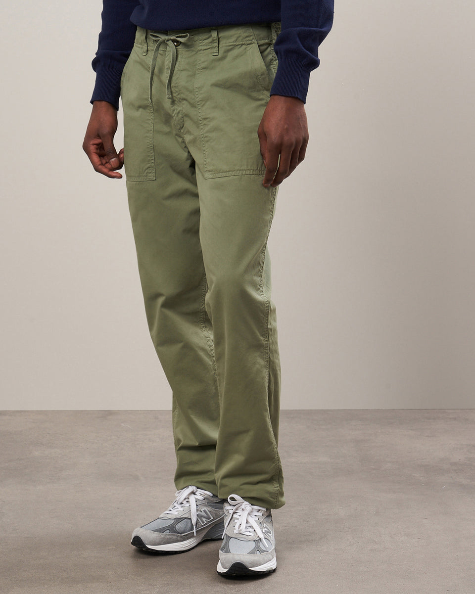 Fatigue Men's Army Green Chino Pants - Image alternative
