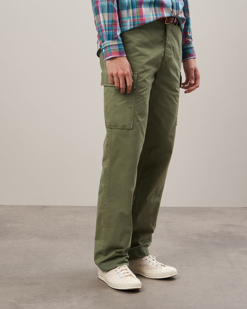 Tyl Men's Army Green Cargo Pants - Image alternative