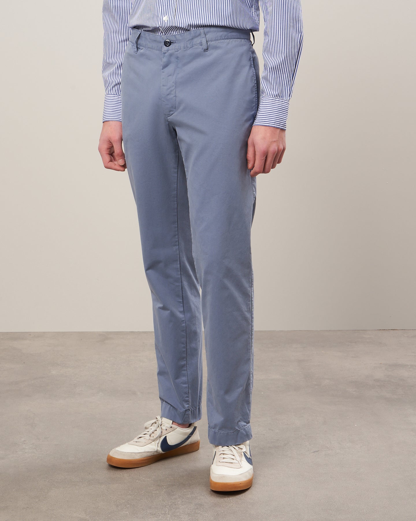Pantalon Homme chino Bleu royal Tex BBF9104-05