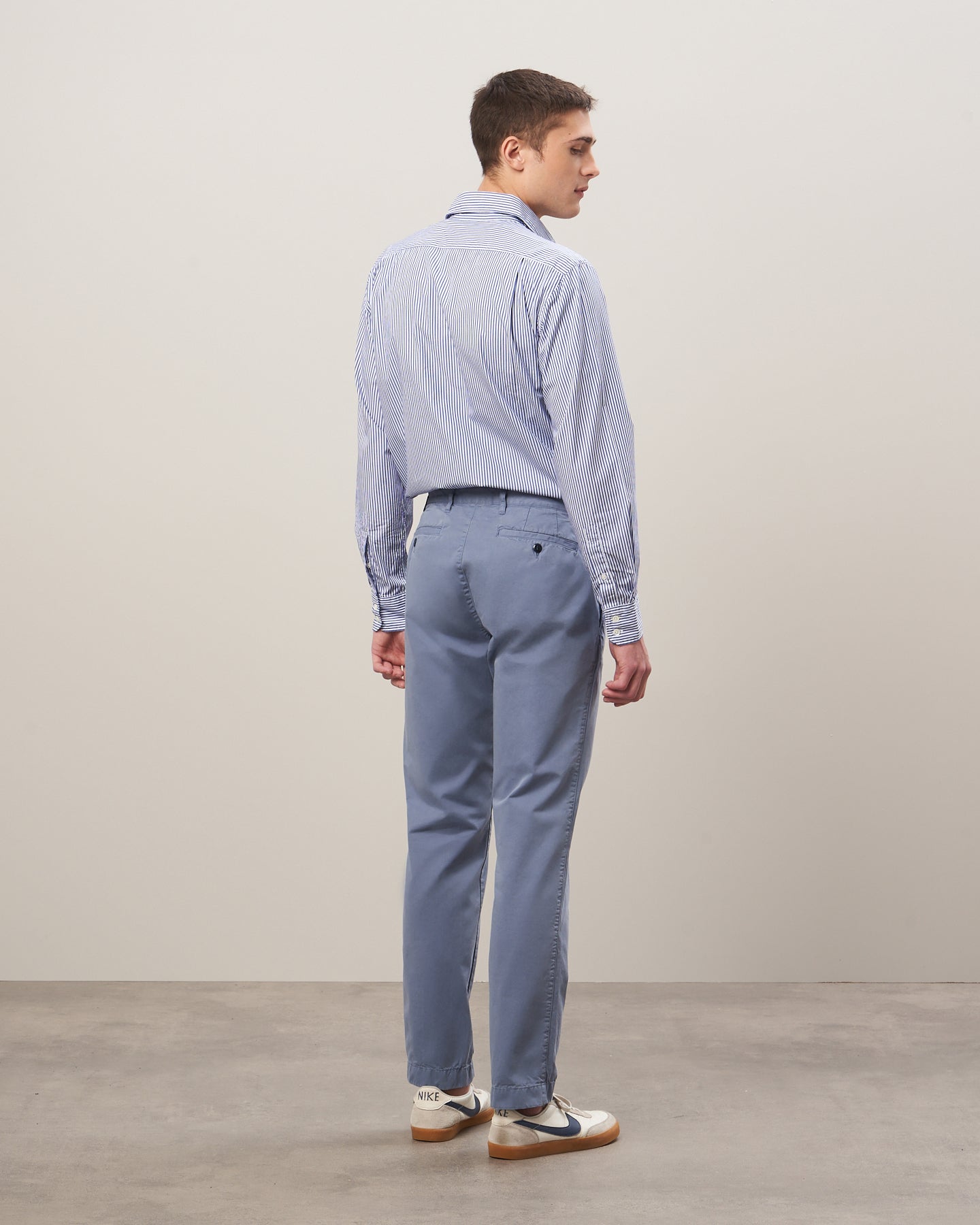 Pantalon Homme chino Bleu royal Tex BBF9104-05