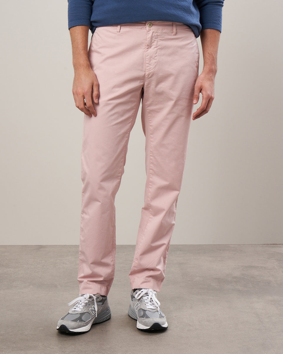 Tex Men's Faded Pink Chino Pants - Image alternative