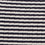 Teina Women's Off-White & Navy Striped Ribbed Cotton Tee Shirt