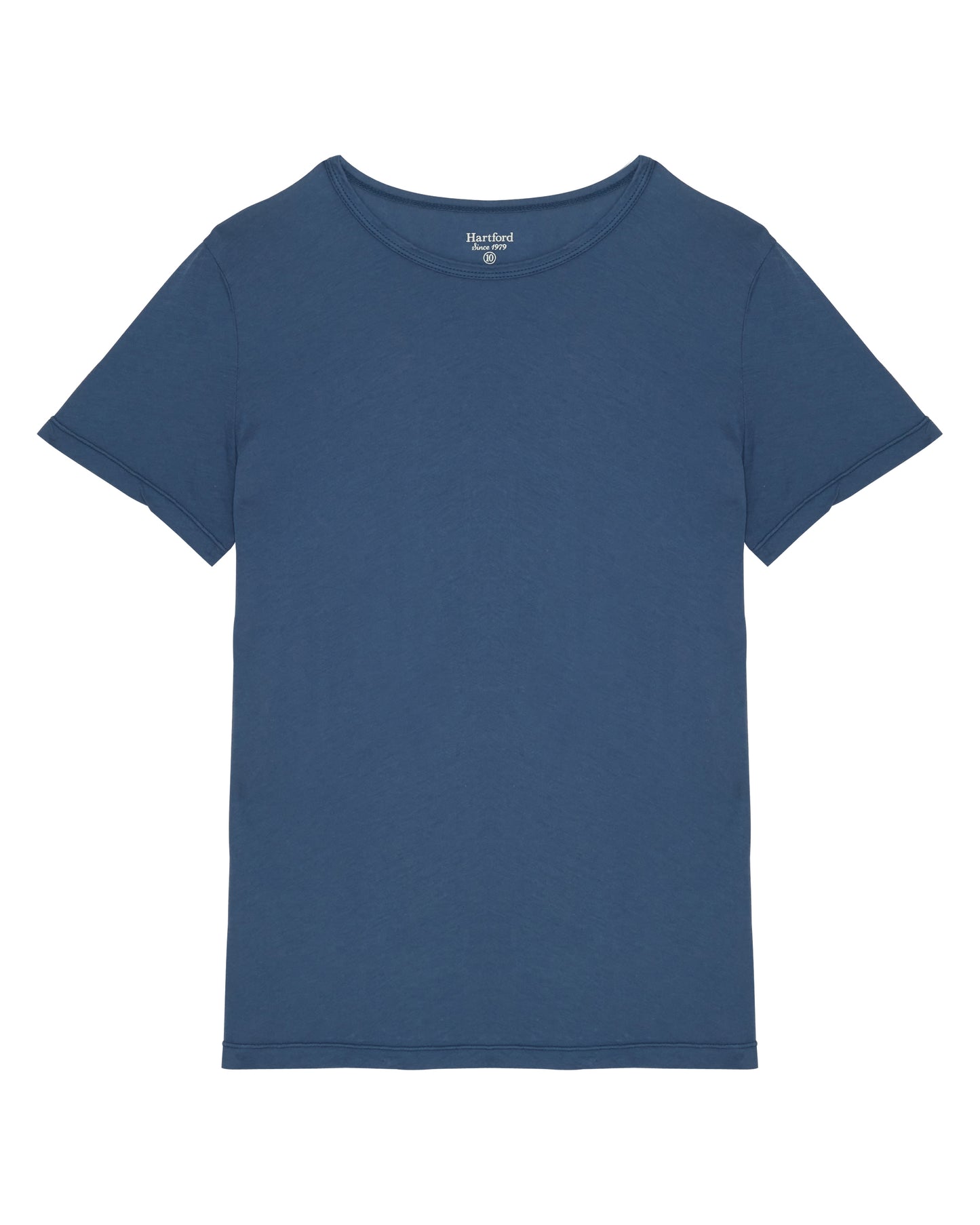 Tee Shirt Garçon en jersey léger Bleu cobalt