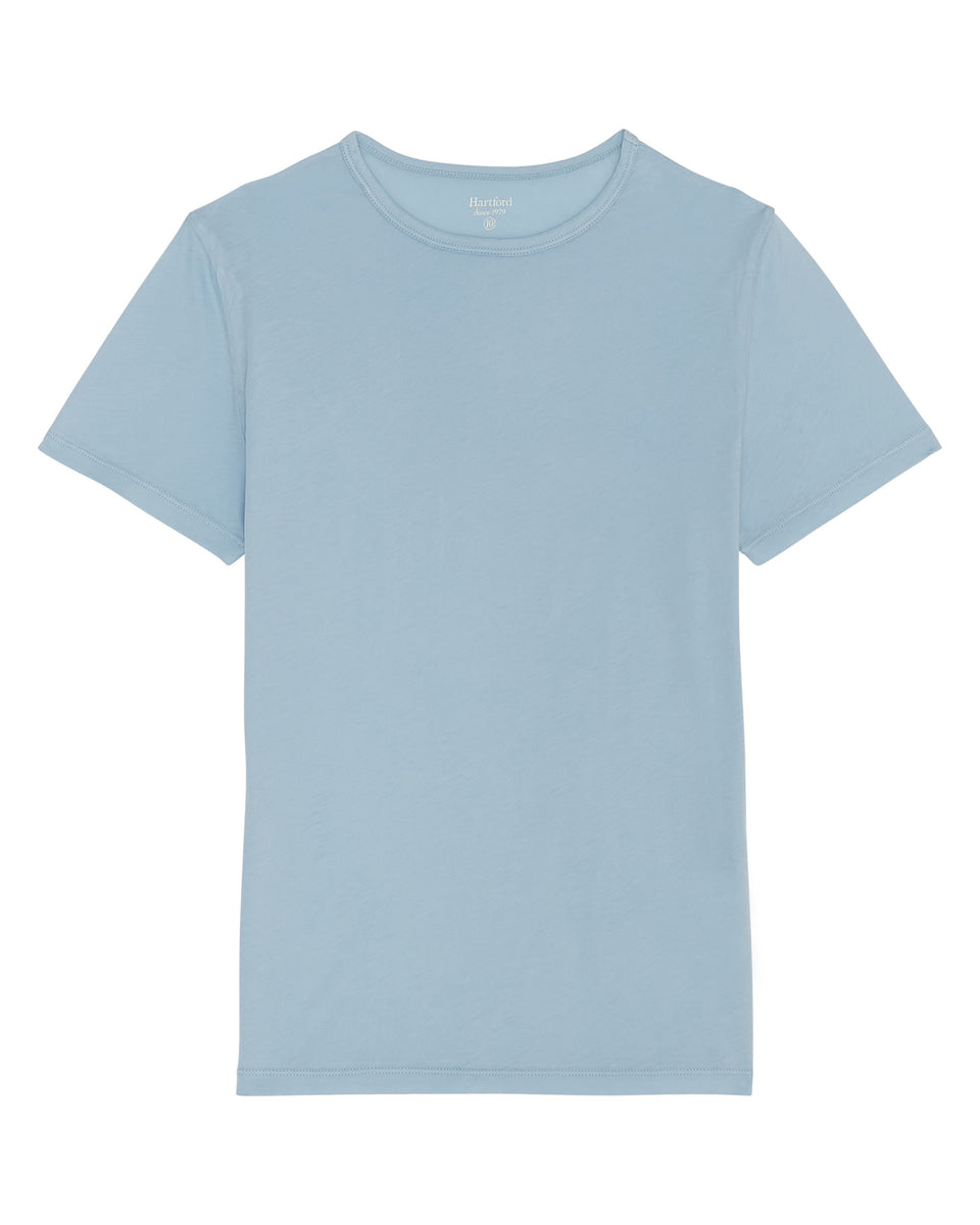 Boy's Sky Blue Light Jersey T-shirt - Image principale