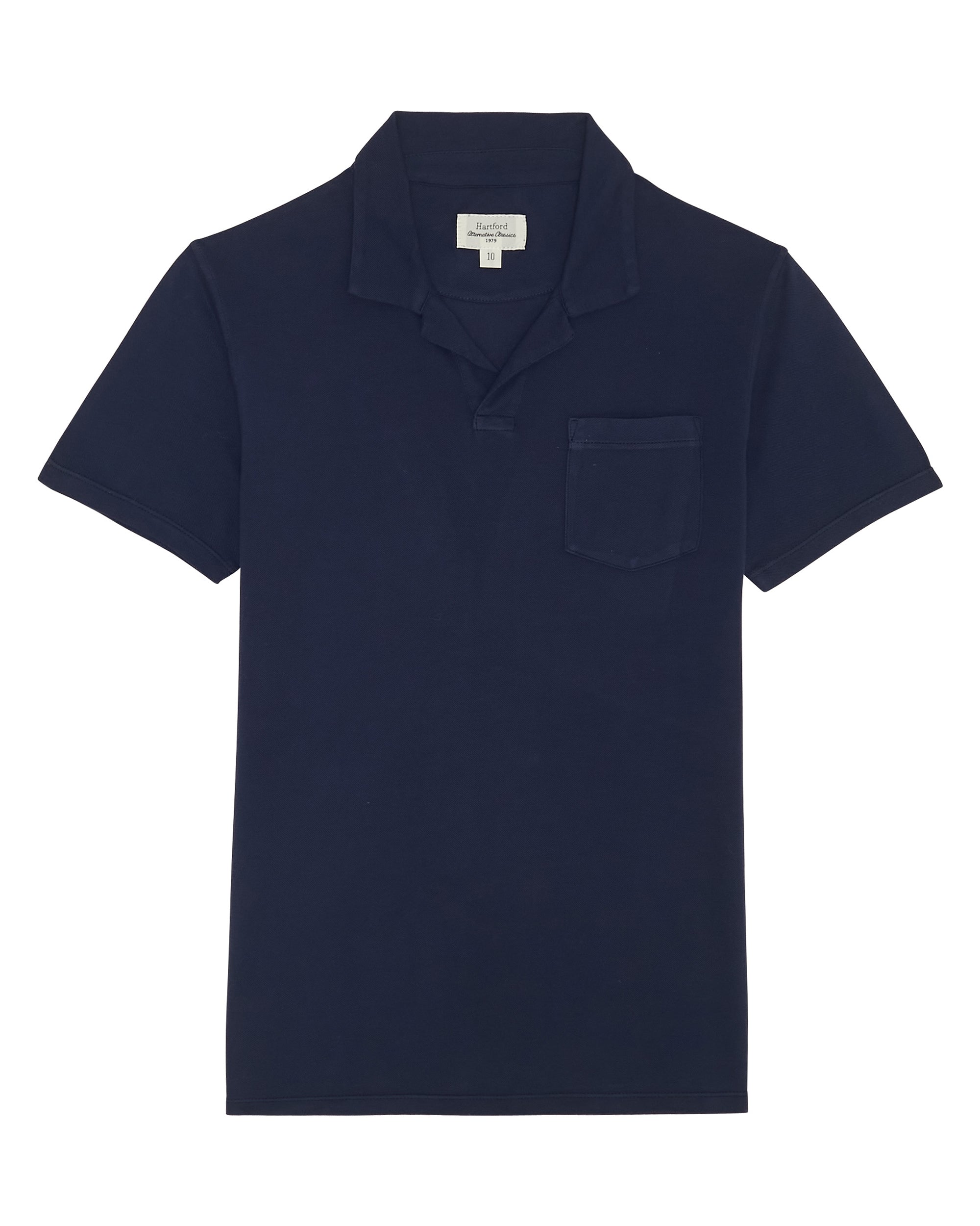 Cotton piquÃ© polo shirt