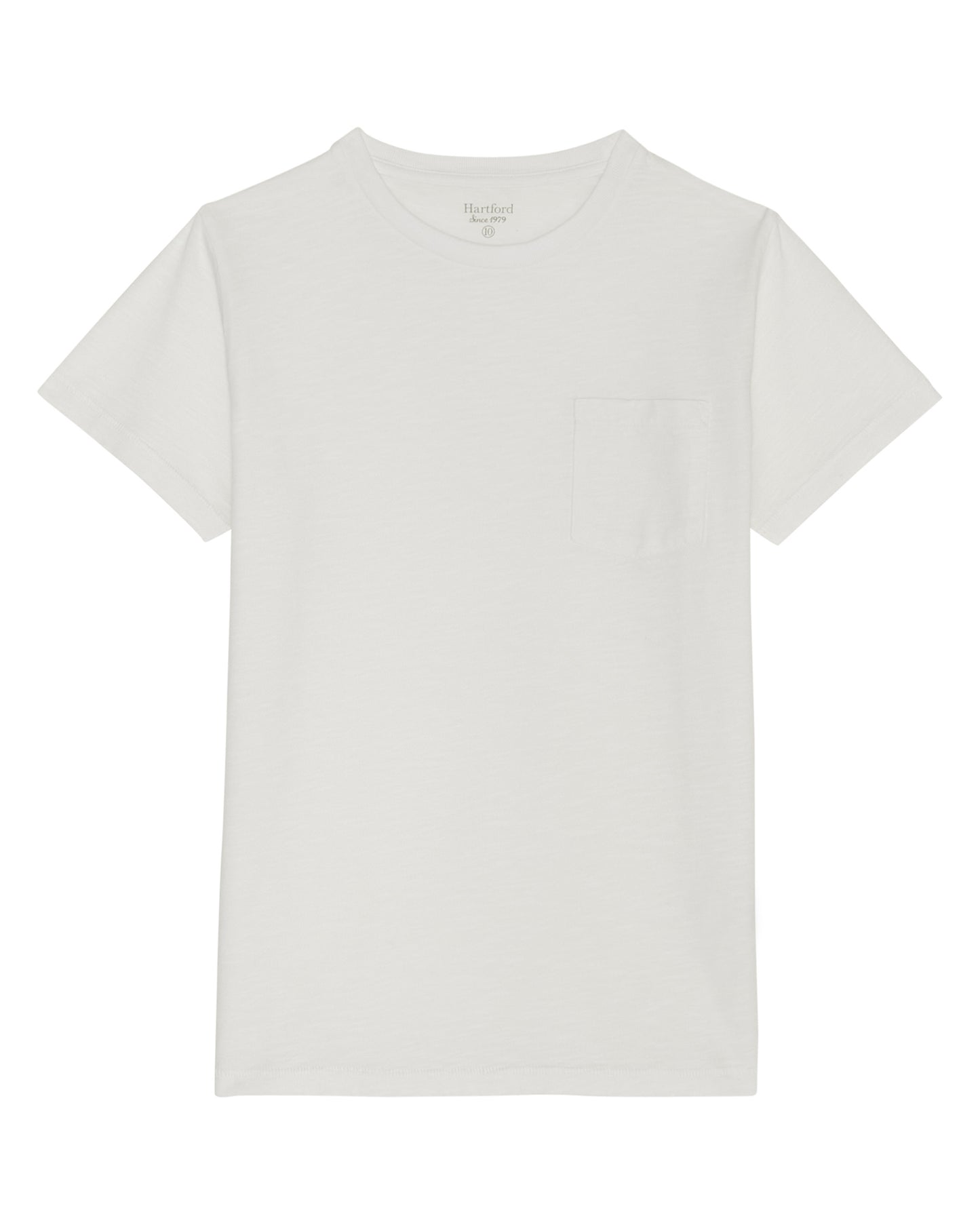 Boys' White Slub Jersey T-Shirt