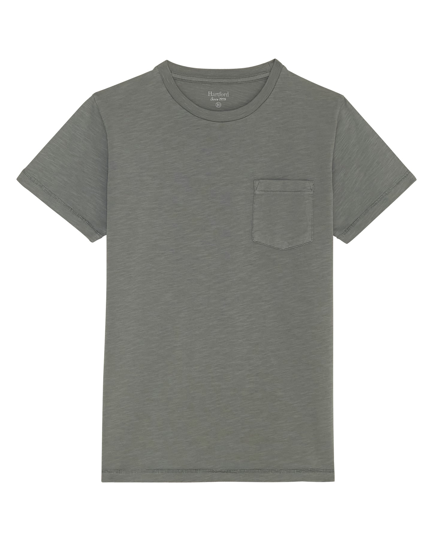 Boys' Olive Green Slub Jersey T-Shirt