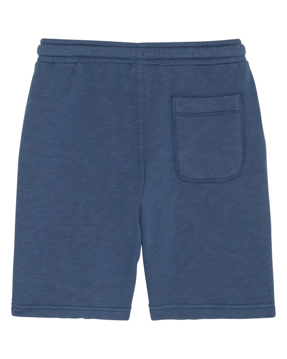 Boys' Cobalt Blue Cotton Short - Image alternative