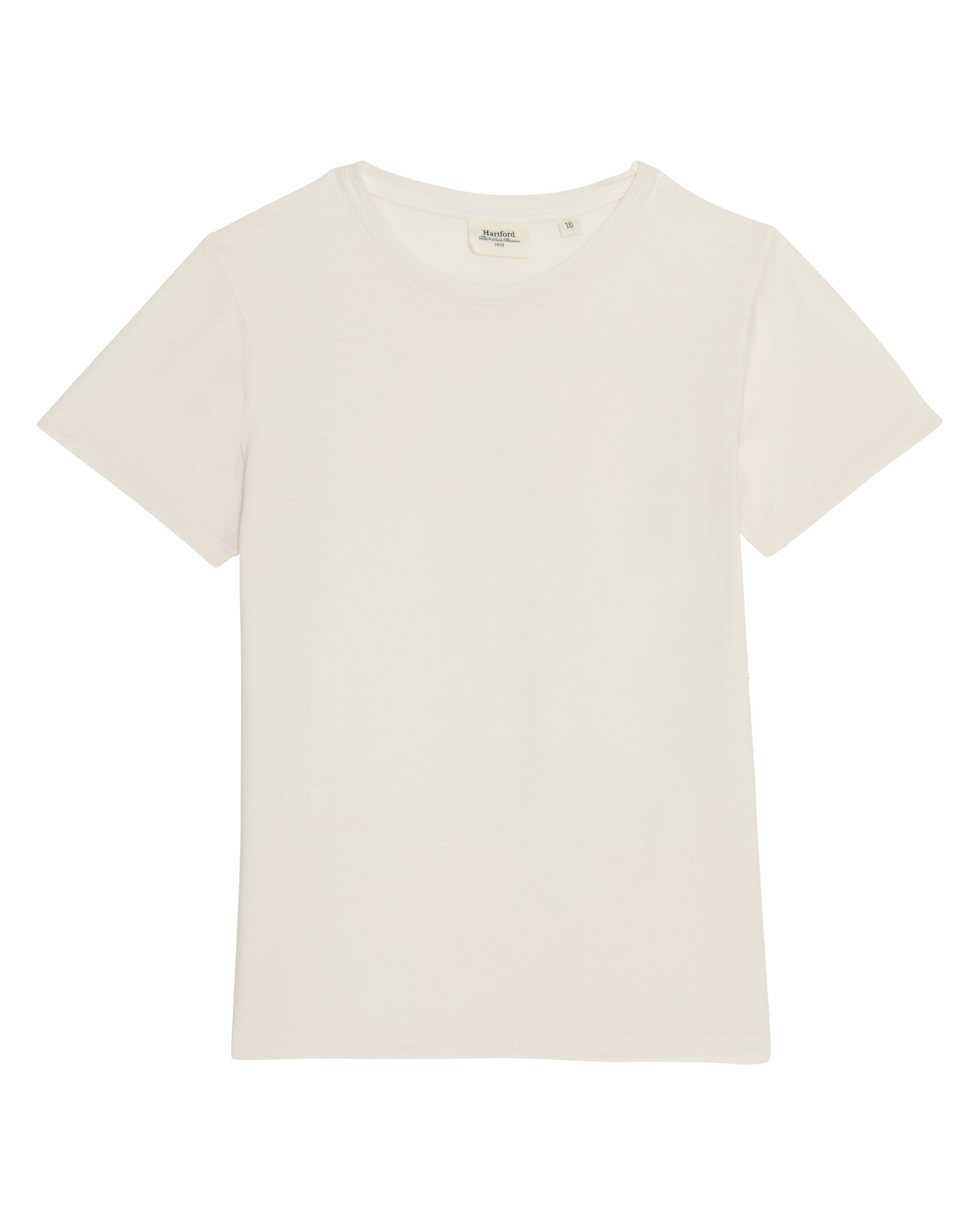 Telvir Girls’ Off-White Lyocell & Cotton T-Shirt