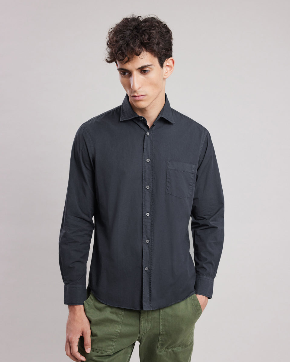 Paul Men's Carbon soft twill Shirt - Image principale