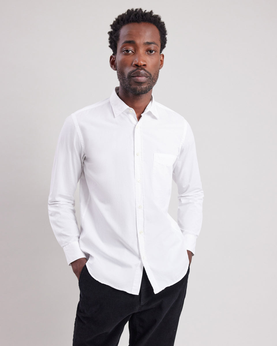 Storm Men's White soft twill Shirt - Image principale