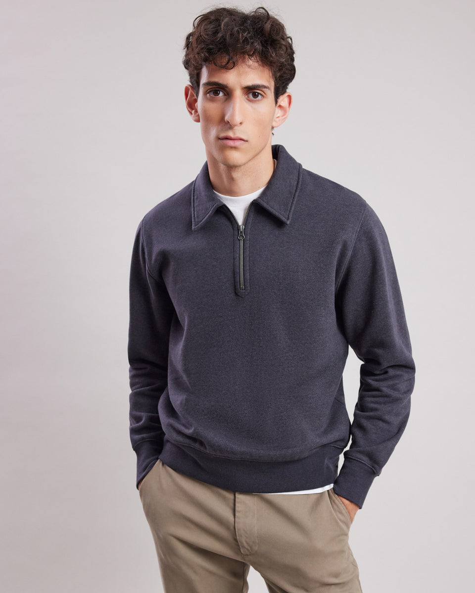 Men's Carbon fleece Sweatshirt - Image principale