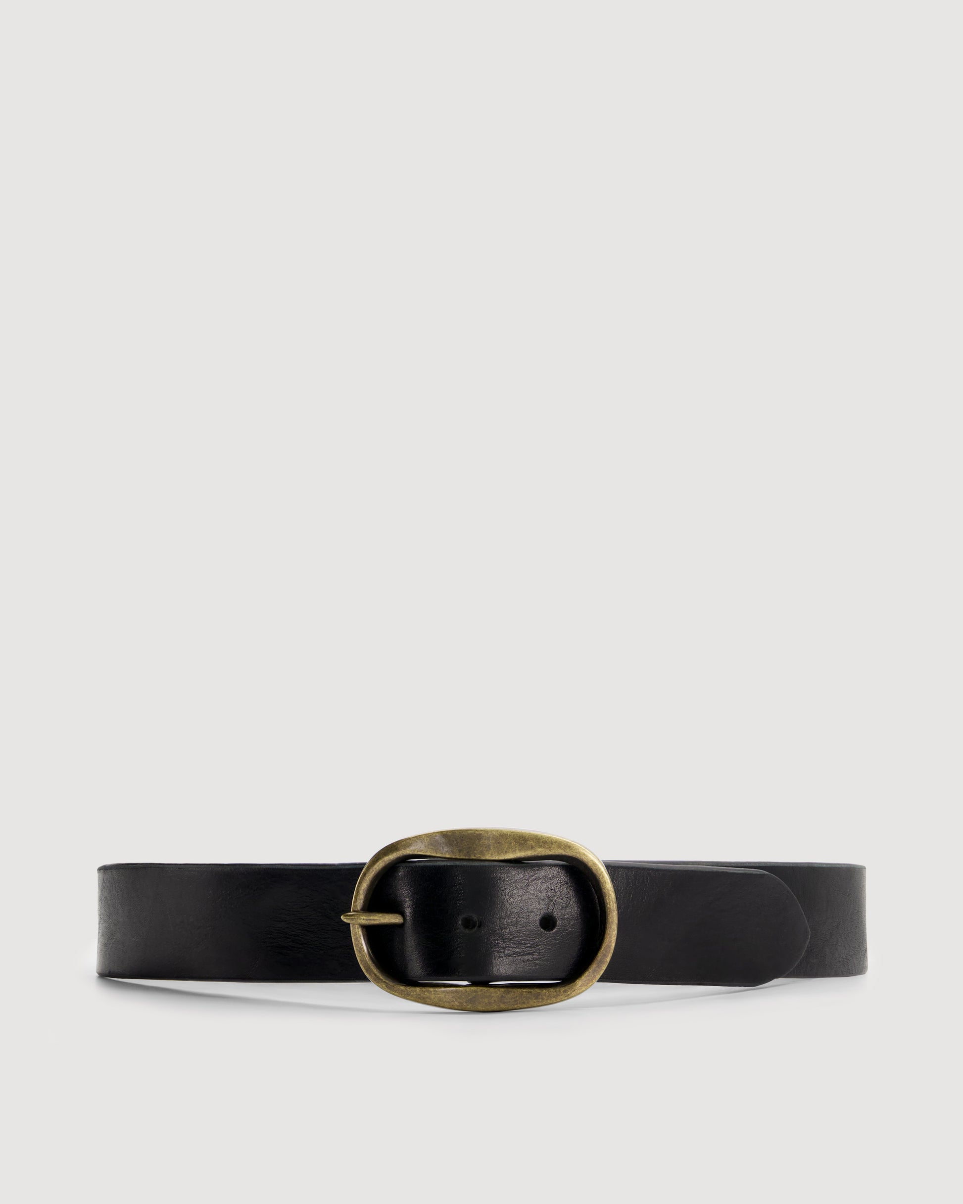 Ceinture Femme en cuir Noir Angus BCAS719-01