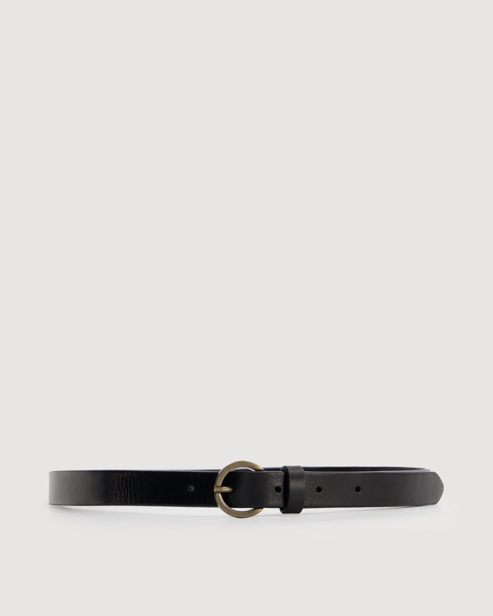 Amour Women's Black leather Belt - Image alternative