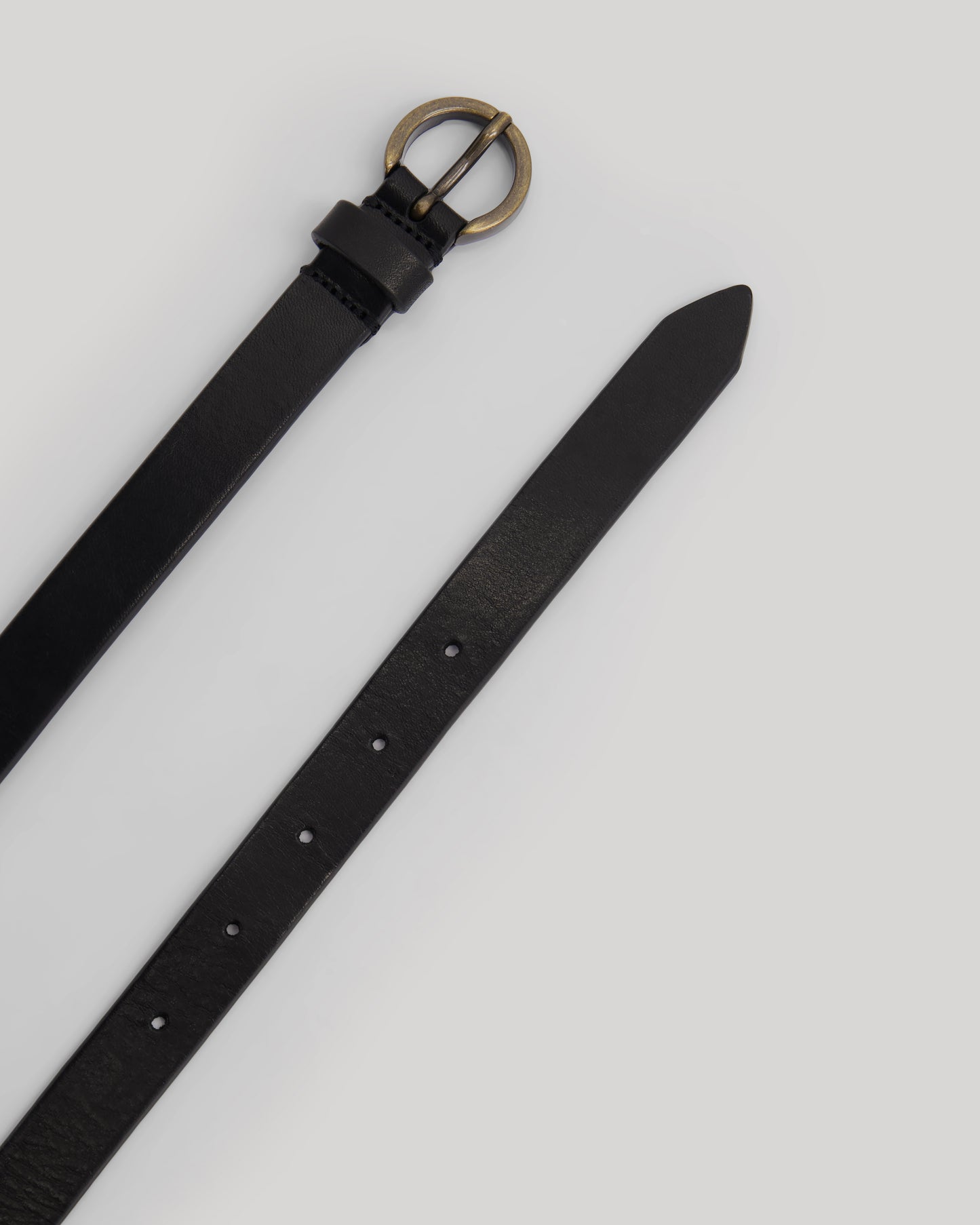 Amour Women's Black leather Belt