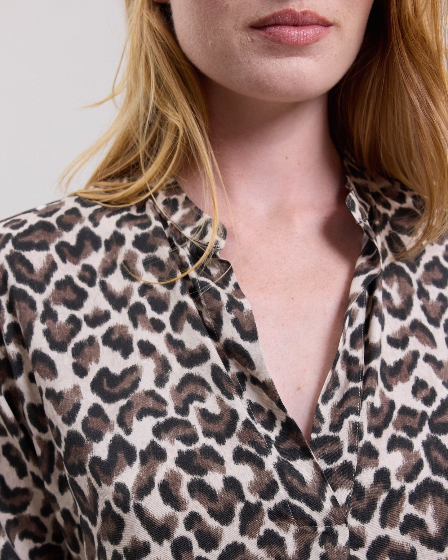 Canon Women's leopard print viscose Shirt