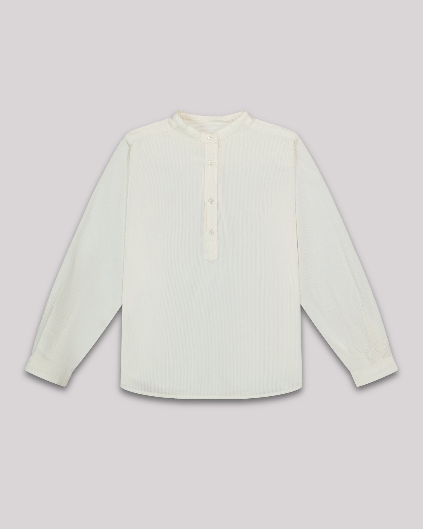 Codex Girls' off-white corduroy Shirt