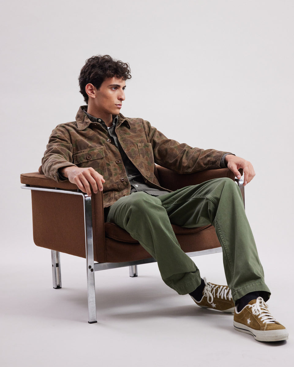 Jack Men's Camo print corduroy Jacket - Image alternative