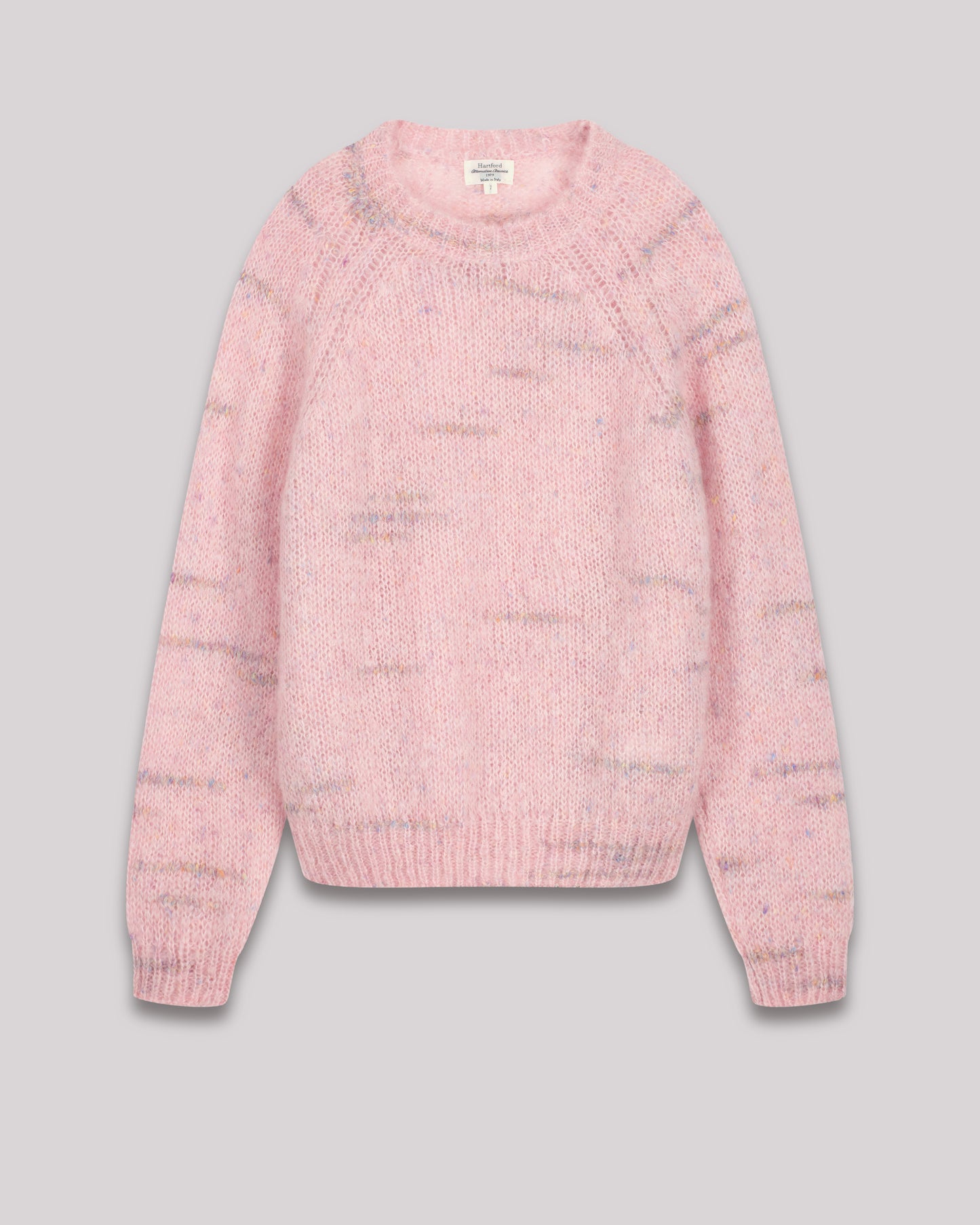 Maizy Women's Pink mohair blend Sweater