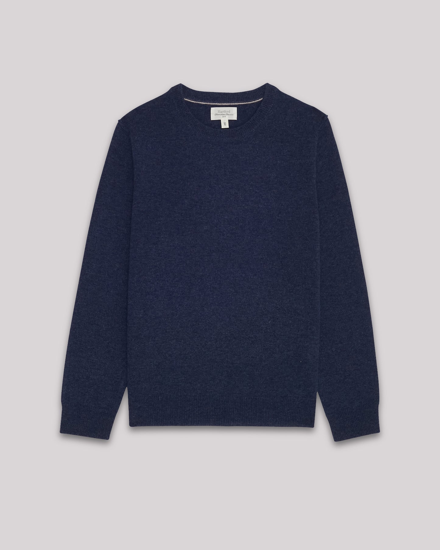 Boy's Indigo wool & cashmere Sweater