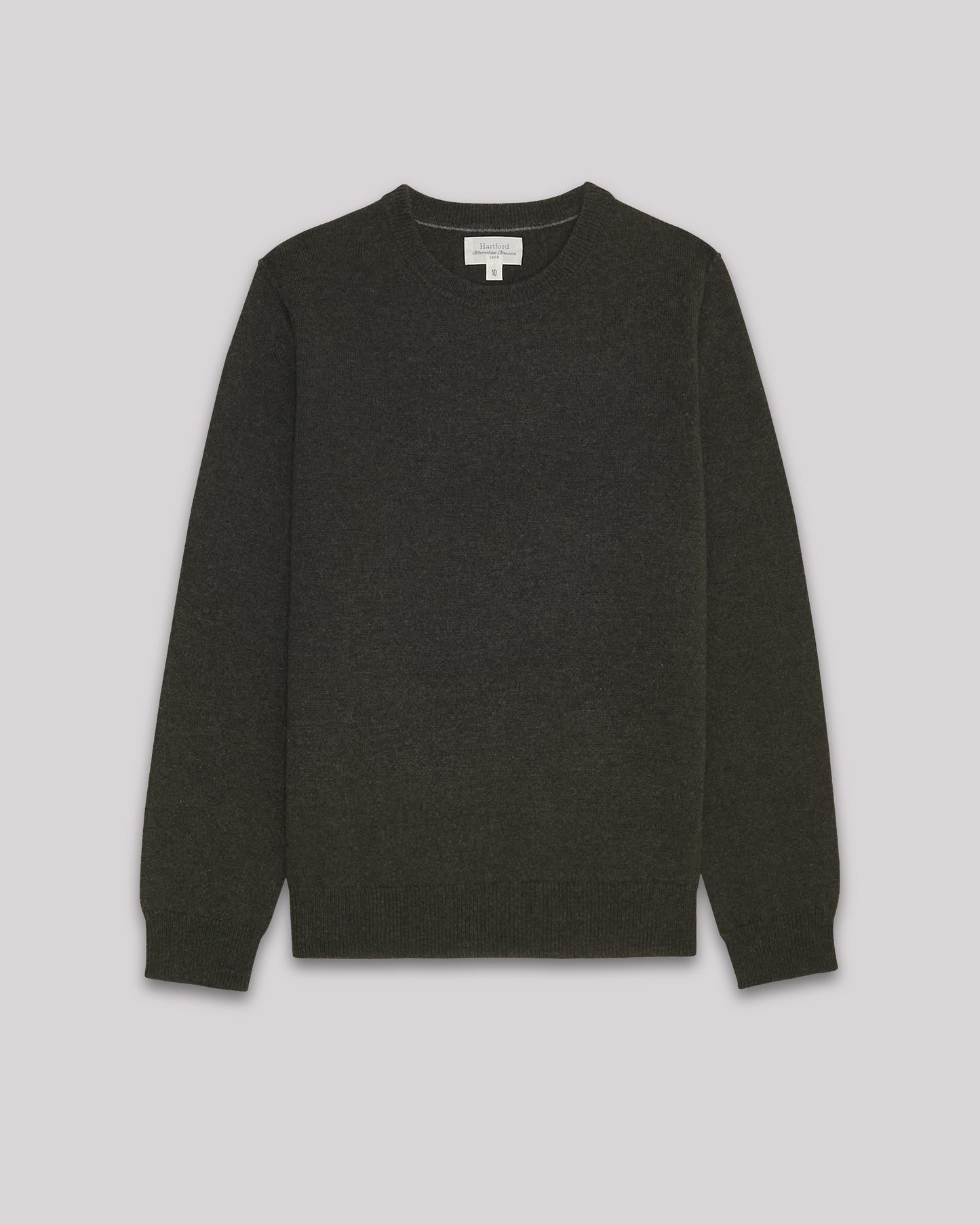 Boy's Forest green wool & cashmere Sweater