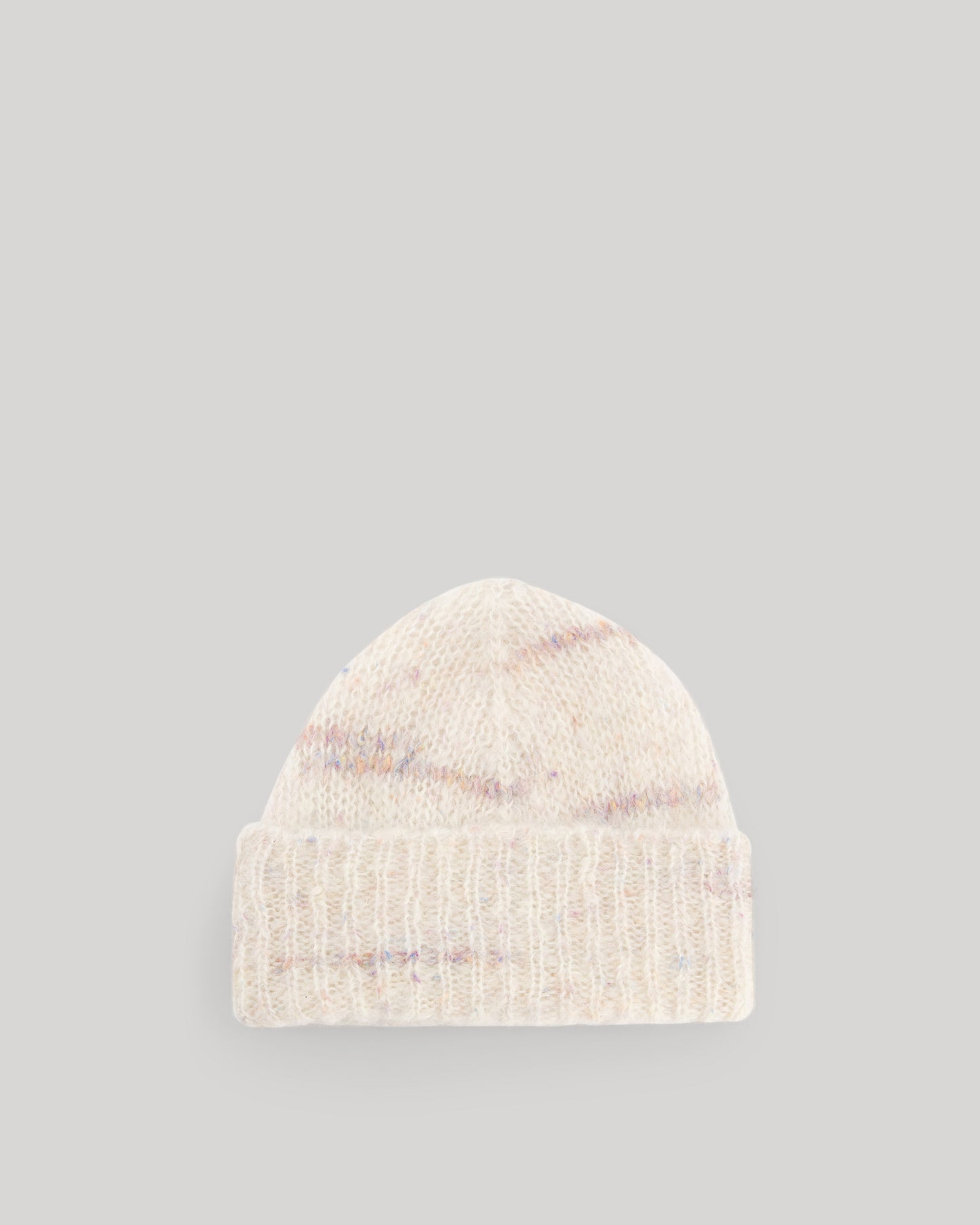 Bonnet Femme en mohair mélangé Ecru Meon