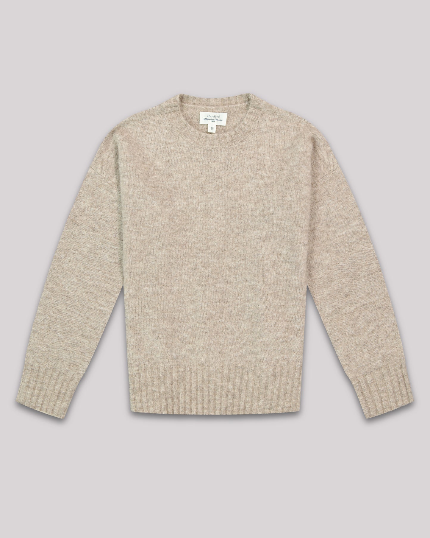 Matrix Girl's Beige alpaca & merino wool Sweater