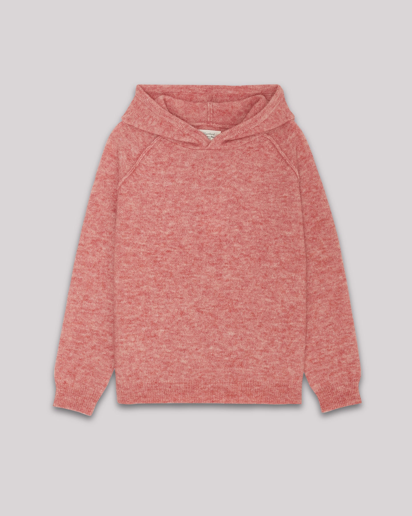 Macle Hoody Girl's Pink alpaca & merino wool Sweater