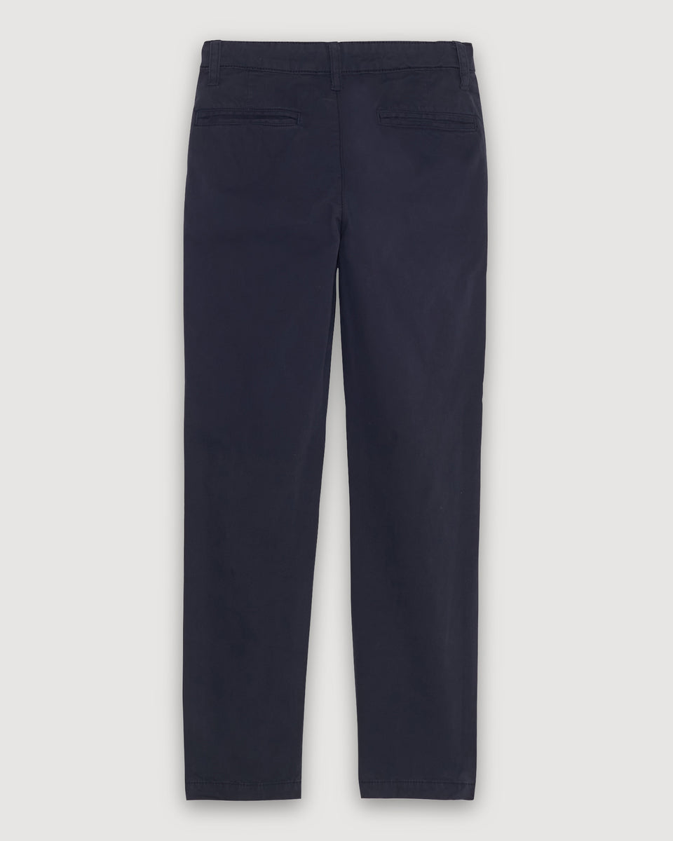 Pantalon Garcon chino Bleu Marine Tucson - Image alternative