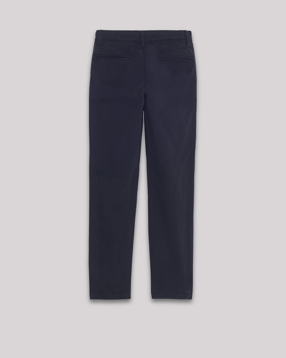 Pantalon Garcon chino Bleu Marine Tucson - Image principale