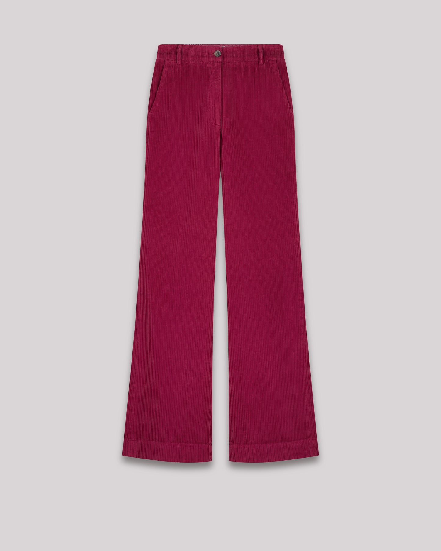 Pandore Women's raspberry corduroy Pants