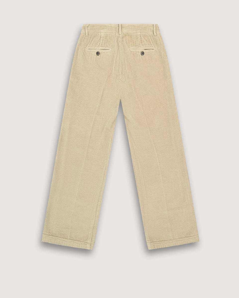 Patel Girls' beige corduroy Pants - Image alternative