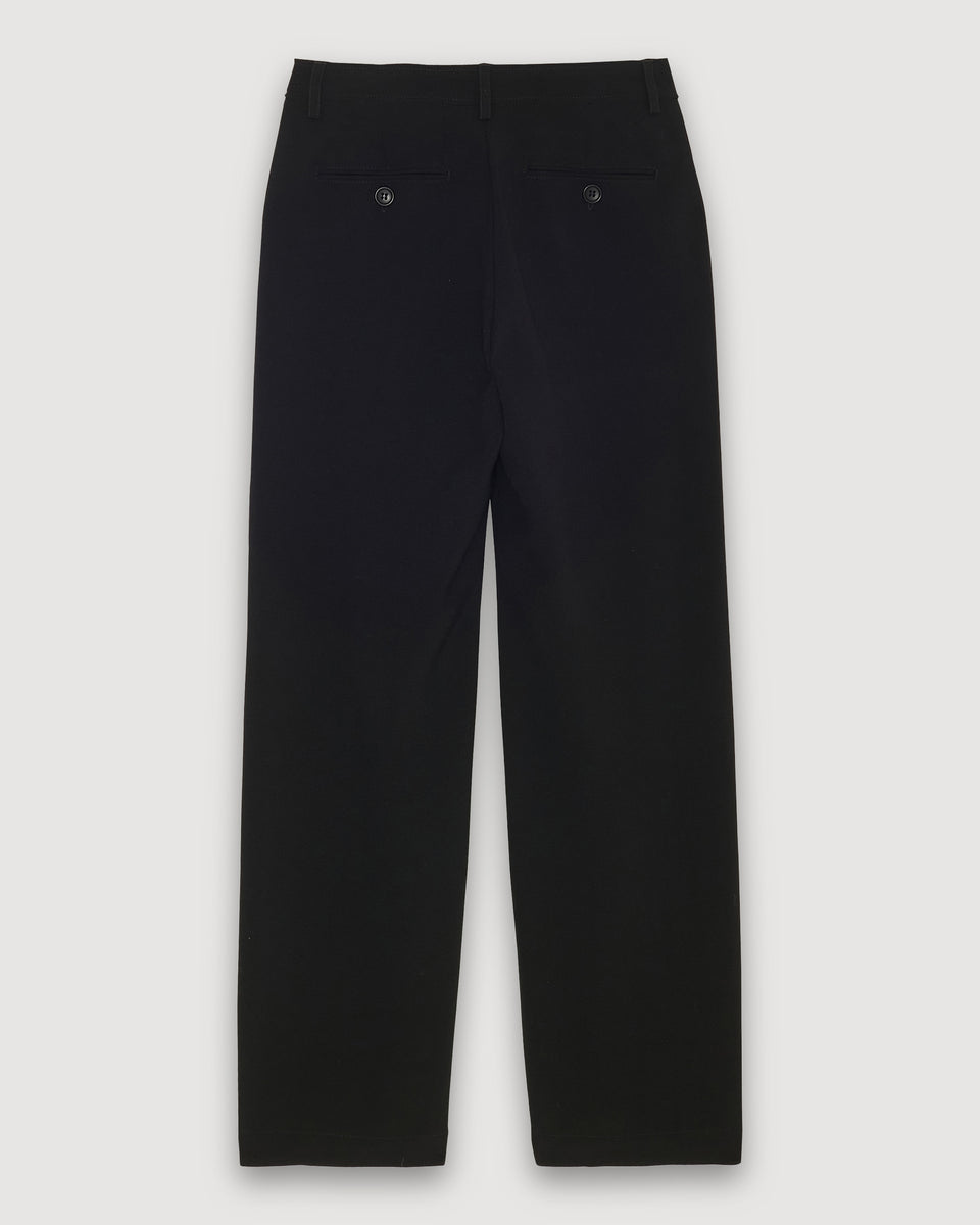 Poli Girls' black crepe Pants - Image alternative