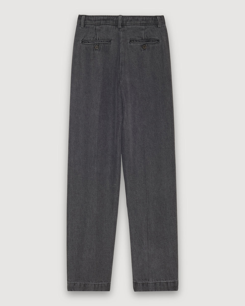 Poli Girls' gray lyocell Pants - Image alternative