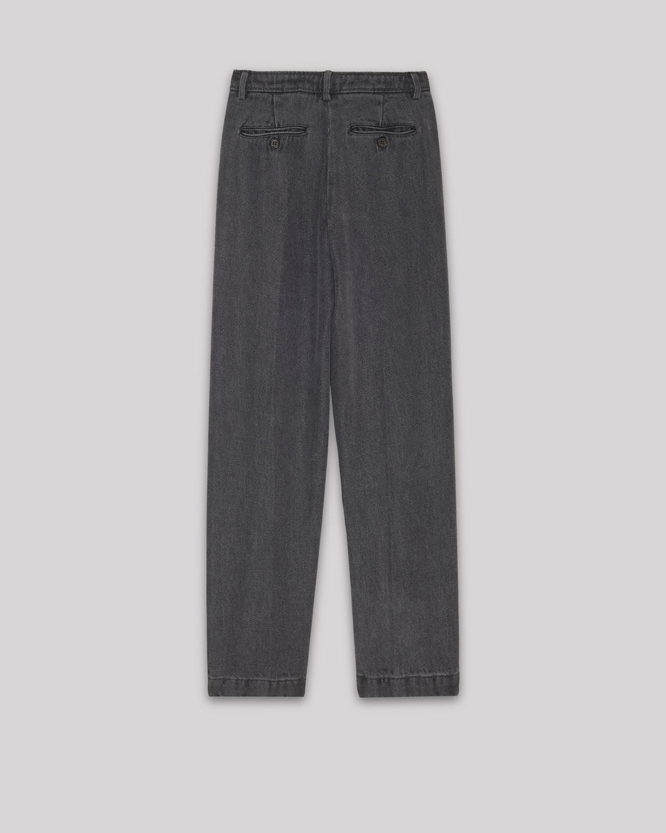 Poli Girls' gray lyocell Pants - Image alternative