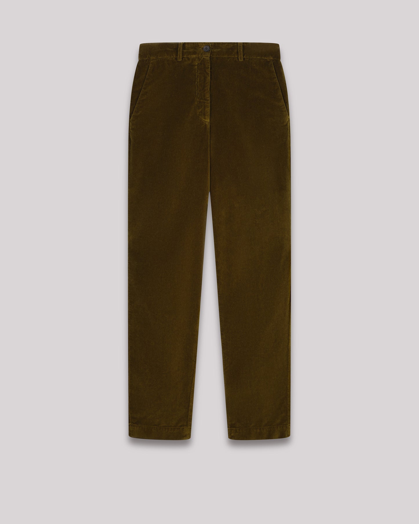 Perfect Women's military green velvet Pants