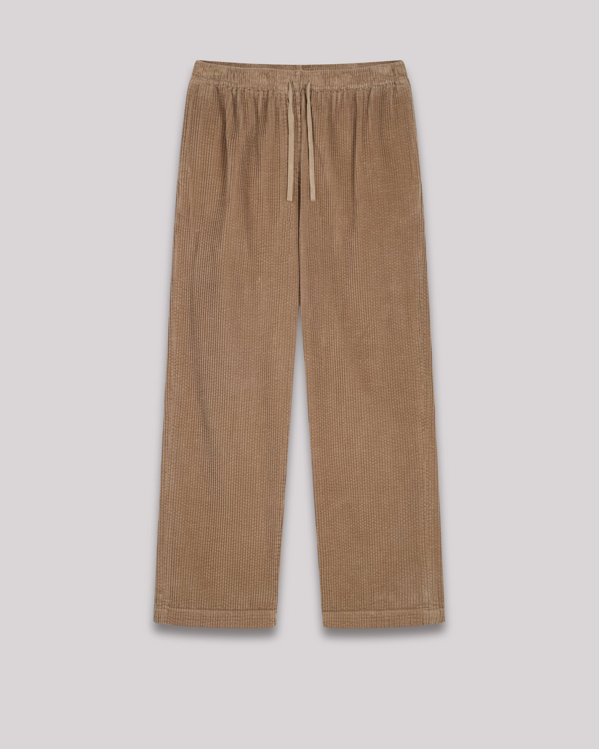 Pantalon Femme en velours côtelé Taupe Peyo BCPH601-24