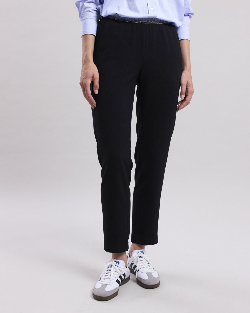 Pirouette Women's black crepe Pants - Image alternative