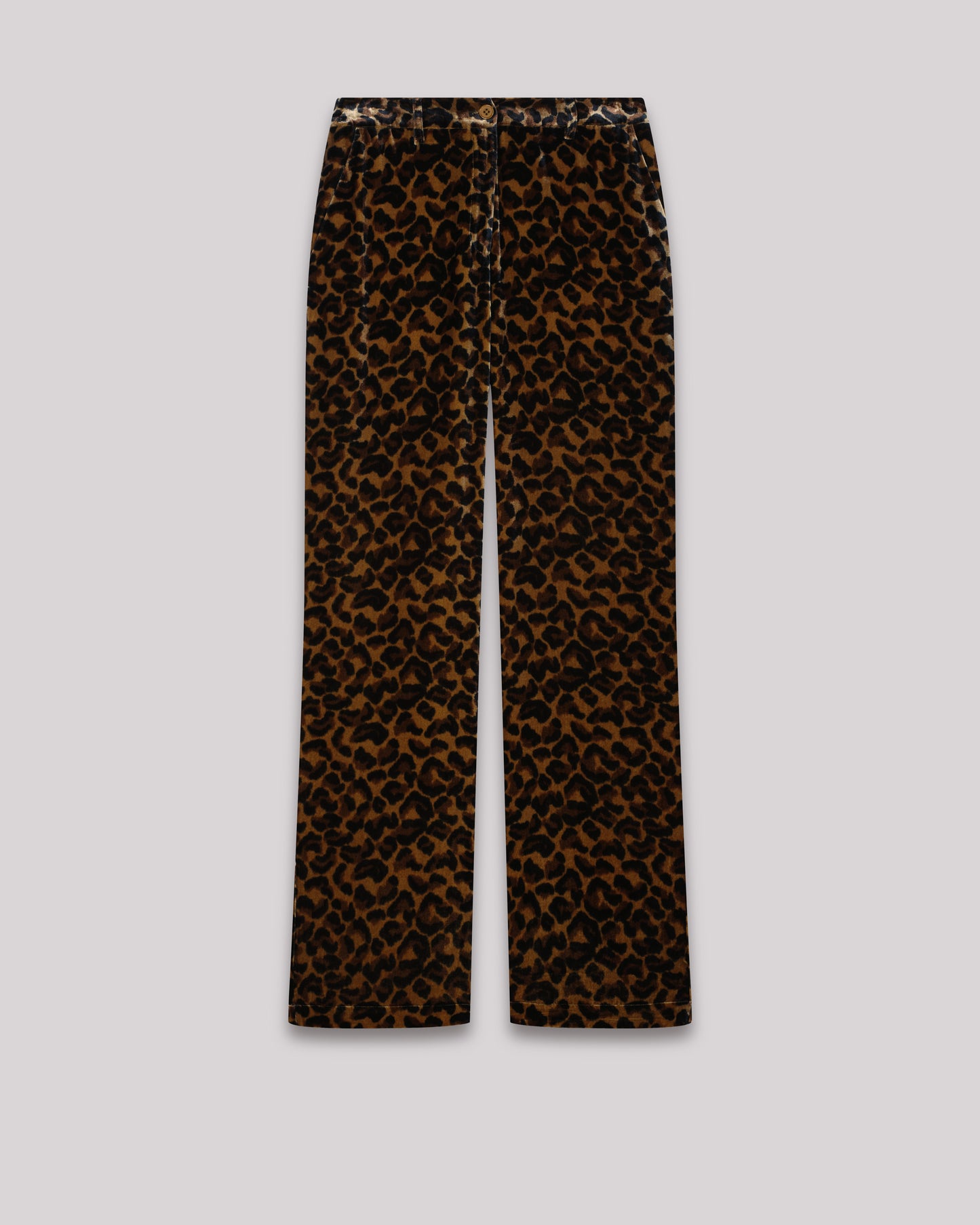 Pilgrim Women's Leopard print velvet Pants